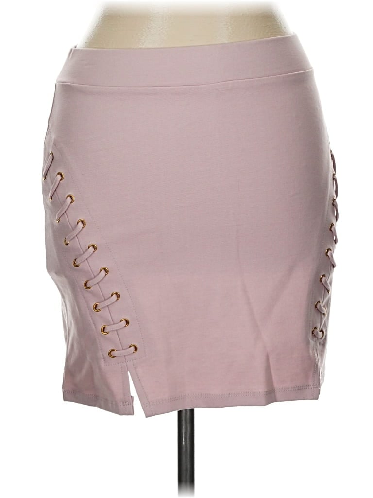 Chocolate Casual Skirt In Pink