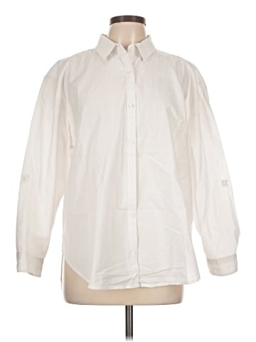 Gloria Vanderbilt Long Sleeve Button-Down Shirt (view 1)