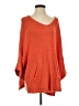 Free People Orange Pullover Sweater Size XS - photo 1