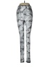 colsie Print Gray Active Pants Size M - photo 1