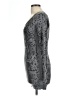 BCBGMAXAZRIA Animal Print Gray Casual Dress Size L - photo 5