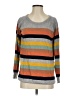 Numph Stripes Gray Pullover Sweater Size XS - photo 1