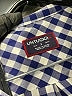 UNTUCKit 100% Cotton Checkered-gingham Blue Long Sleeve Button-Down Shirt Size 2 - photo 7