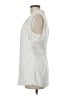 CAbi 100% Polyester White Sleeveless Blouse Size 8 - photo 5