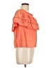 Sofia by Sofia Vergara 100% Cotton Orange Short Sleeve Blouse Size L - photo 4