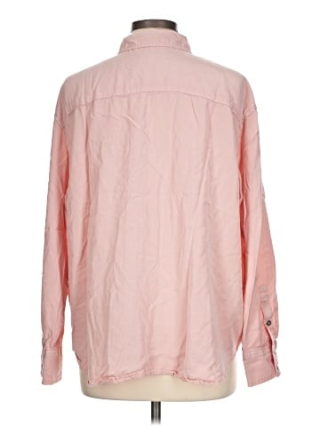 CALVIN KLEIN JEANS Long Sleeve Button-Down Shirt (view 2)