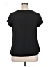 Shein Curve Black Short Sleeve Blouse Size 0X - photo 2