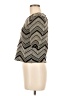 Willow & Clay Chevron-herringbone Silver Short Sleeve Top Size M - photo 5