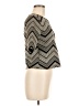 Willow & Clay Chevron-herringbone Silver Short Sleeve Top Size M - photo 4