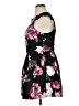 Speechless Floral Black Cocktail Dress Size XL - photo 5