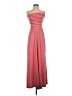 The Limited Stripes Red Casual Dress Size XS - photo 1