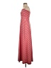 The Limited Stripes Red Casual Dress Size XS - photo 5