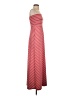 The Limited Stripes Red Casual Dress Size XS - photo 4