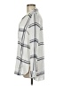 Old Navy 100% Rayon Plaid Ivory Long Sleeve Button-Down Shirt Size M - photo 5