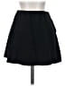 John Galt Solid Black Casual Skirt One size - photo 1