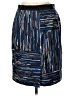 Ann Taylor 100% Polyester Graphic Blue Casual Skirt Size 10 - photo 2