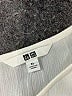 Uniqlo 100% Polyester White Short Sleeve Top Size XL - photo 7