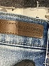 Wallflower Stars Blue Denim Shorts Size 9 - photo 3