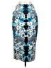 Halogen Print Blue Formal Skirt Size 2 - photo 2