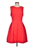 Calvin Klein Solid Red Cocktail Dress Size 4 (estimated) - photo 1