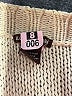 Handloom 100% Cotton Tan Cardigan Size M - photo 7