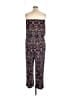 Mlle Gabrielle Print Blue Jumpsuit Size 2X - photo 2