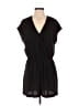 Ann Taylor LOFT 100% Polyester Solid Black Romper Size M - photo 1