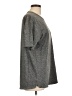 M&S 100% Polyester Tweed Gray Short Sleeve T-Shirt Size L - photo 4