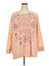 Terra & Sky Paisley Orange Pullover Sweater Size 2X - photo 1