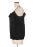 Green Envelope Black Sleeveless Blouse Size L - photo 5
