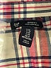 Gap Outlet 100% Cotton Plaid Pink Ivory Long Sleeve Button-Down Shirt Size XL - photo 7