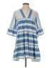 Unbranded Stripes Blue Casual Dress Size S - photo 1