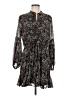 AaKaa Paisley Black Casual Dress Size M - photo 1