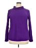 Dudley Stephens 100% Polyester Purple Turtleneck Sweater Size XXL - photo 1