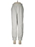 Apana Solid Gray Casual Pants Size M - photo 1