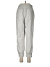 Apana Solid Gray Casual Pants Size M - photo 2