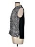 BOSS by HUGO BOSS Silver Sleeveless Blouse Size M - photo 5