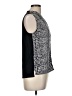 BOSS by HUGO BOSS Silver Sleeveless Blouse Size M - photo 4