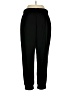 Unbranded Solid Black Casual Pants Size XL - photo 2