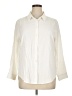 Brass Solid Ivory Long Sleeve Button-Down Shirt Size XL - photo 1