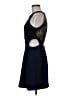BCBGeneration 100% Polyester Solid Blue Cocktail Dress Size 6 - photo 5