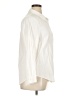 Brass Solid Ivory Long Sleeve Button-Down Shirt Size XL - photo 4