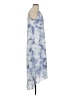 Mlle Gabrielle Tie-dye Blue Casual Dress Size S - photo 4