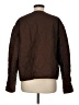 Le Lis 100% Polyester Solid Brown Jacket Size M - photo 2