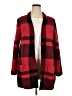 Talbots Plaid Red Cardigan Size 2X - photo 1