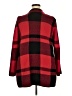 Talbots Plaid Red Cardigan Size 2X - photo 2