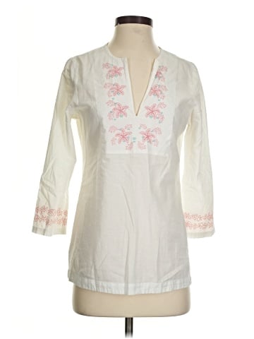 Vineyard Vines 3/4 Sleeve Blouse (view 1)