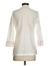 Vineyard Vines 100% Cotton Ivory 3/4 Sleeve Blouse Size XS - photo 2