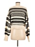Intermix Chevron-herringbone Ivory Cardigan Size M - photo 2