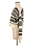 Intermix Chevron-herringbone Ivory Cardigan Size M - photo 5